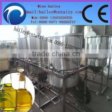 High Effficiency and Large Stock Sunflower Oil Refining Machine
