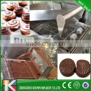 automatic small chocolate enrober sugar coating machine