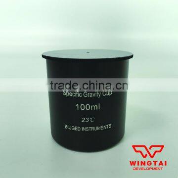 Black Aluminum Oxidation 50ml Density Gauge Cup