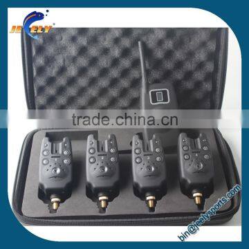 Wireless Carp Fishing Bite Alarm 4+1 Set in EVA Case photo-3