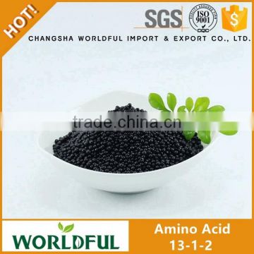 Worldful hot sale NPK 13-1-2 agriculture fertilizer price, NPK organic slow release fertilizer