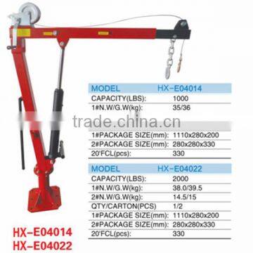 2000 LBS Hydraulic Foldable Shop Crane