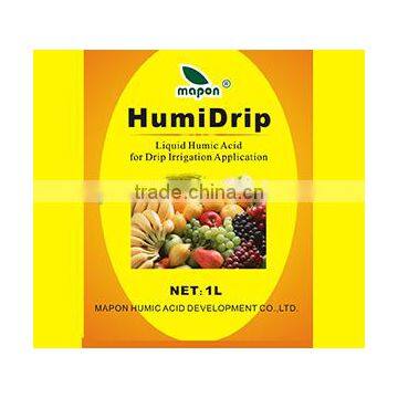 Foliar and Drip organic humic acid fertilizer manufactures