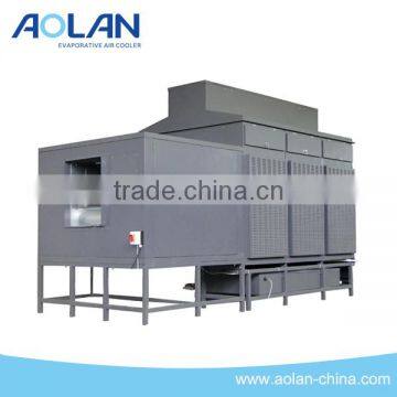 High efficiency airflow dew point indirect evaporative cooling