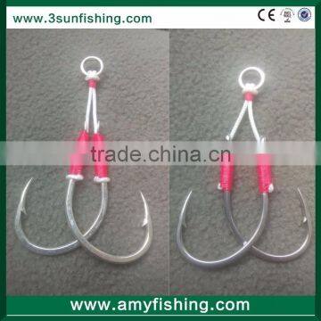 fishing tackle hook for slow jig assist hook sabiki hook