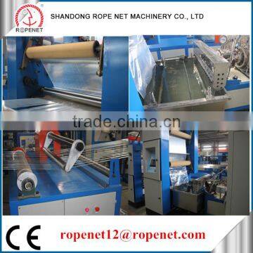 Fibrillated Polypropylene Raffia Twine Rope Yarn Extruding Machine For Sale