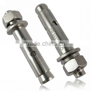 Stainless steel sleeve anchor bolt ,A2,A4