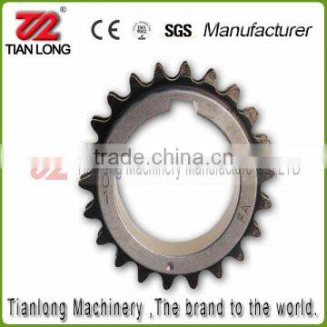 C45 Steel D9HZ6306A S401 Roller Crank Timing Sprocket Wheel with 9.525mm Pitch 22 Teeth