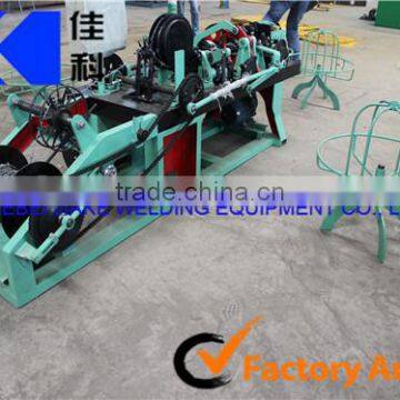 CS-C Type Straight and Reverse Barbed Wire Making Machines JIAKE Factory