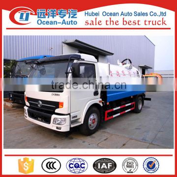 Good quality 5cbm 4X2 sewage vacuum sewer cleaning truck