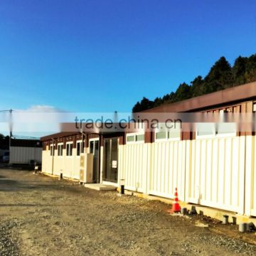 Combined container houses for cafeteria