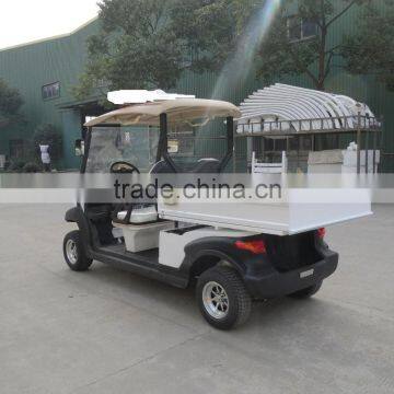 2 Seats Battery Powered Electric Uility Buggy With Aluminum Chassis and Cargo Box, EG204AHCX photo-2
