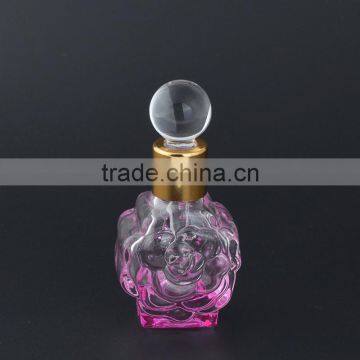 D0054 Roll Bottle Glass Bottle Aluminum Perfume Bottle Wholesale