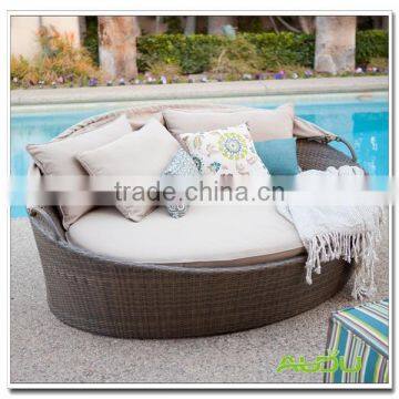 Audu Rattan Outdoor Chaise Lounge Luxury