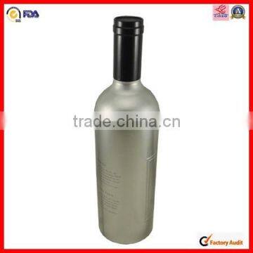 Round Luxury Wine Packaging Metal Tin Box photo-3