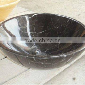 Chinese marble Nero marquina wash basin