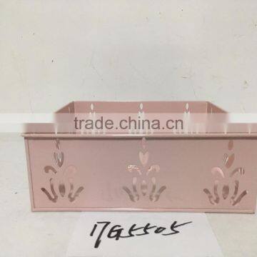 Wholesale New Sign Rectangle Home Garden Deco Shenzhen a Zinc Coated Wide Flower Pot