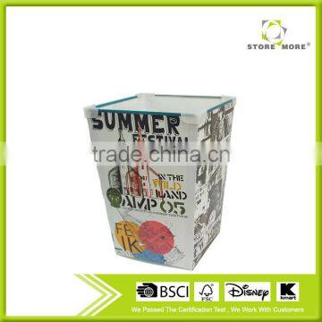 Store More Home Indoor Waste Paper Basket Trash Can photo-4