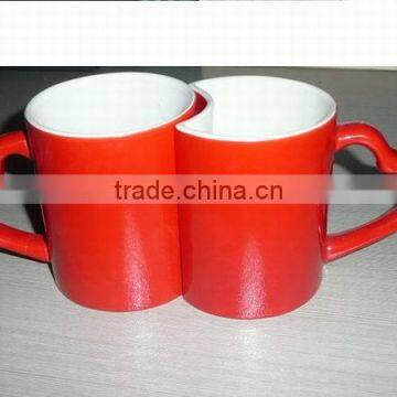 heart shape ceramic mug with handle heart shape drinking mug