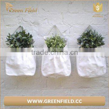 Cheap Price High Quality White Planter Grow Bag With Two Handles photo-5
