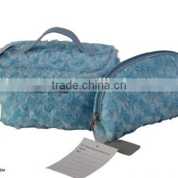 newest women's folding travel cosmetic bag& funny makeup bag