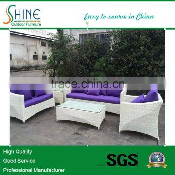 FZ-126 Modern sofa furniture outdoor, rattan garden sectional sofa