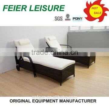 new style rattan garden furniture with wheels