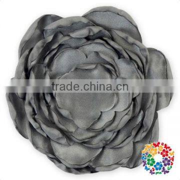 Plain White 8 Layers Christmas Ribbons Satin Flower Christmas Wedding Decorations Artificial Chrysanthemum Flower photo-5