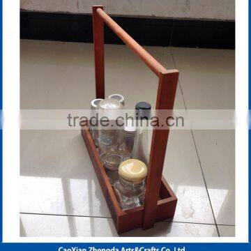 Wooden Menu Holder Holder A4 A5 Menus With Acrylic Pocket to Hold Insert photo-5