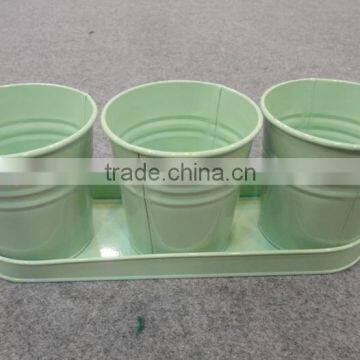 Garden Flower Pot Set 3 Herb Pot Home Decoration Flower Planter photo-2