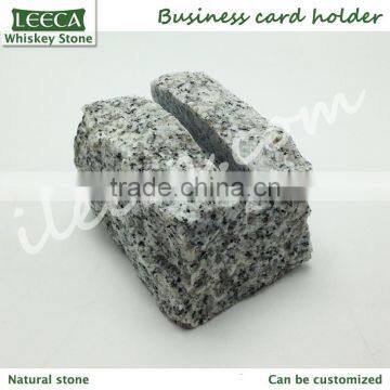 Office stationery set stone name card holders