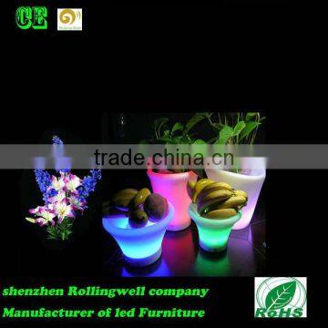 glowing night club led fruite plate