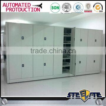 School Furniture Powder Coating University Library Bookcase on Wheels photo-4