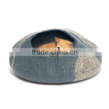 2016 New Fashion Style 100% Wool Felt Cat Carrier Cat Cave in Stock photo-3