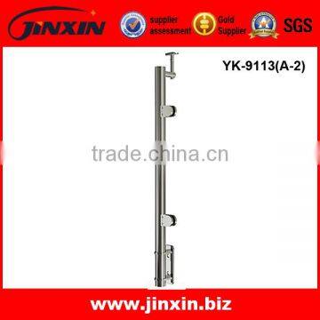 Stainless Steel Balustrades Handrails and Wood Balcony Balustrade photo-3