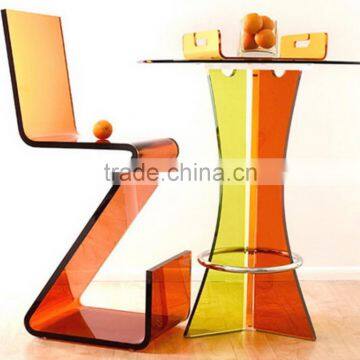 2016 Hot Sale!!! White Event Acrylic Led Cocktail Acrylic Table For Sale photo-3