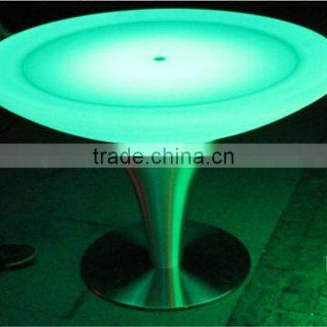 Colorful rechargable LED bar table