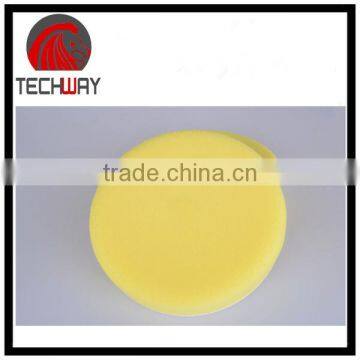 5'' 6'' 7'' Imported Flat Fine Soft Foam/ Sponge Pad for Finishing Yellow Color photo-6