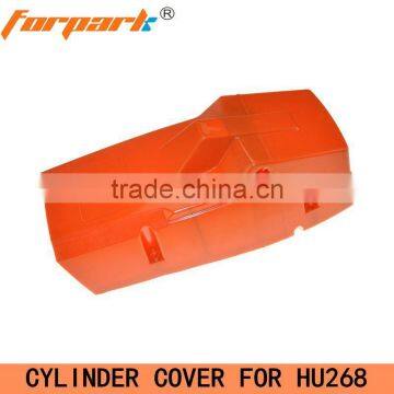 Wholesale gasoline chainsaw spare parts cylinder cover for HU268