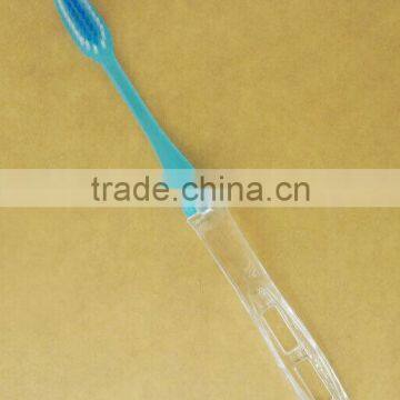 Convenient Taking Gentle Cleaning Folding Large Supplies OEM Manufacture High Quality Toothbrush photo-2