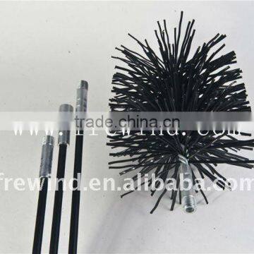 Oil tempered wire chimeny brush