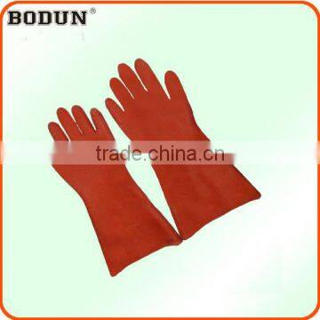 A3026 38cm red long Oil-proved industrial Glove