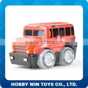 1:24 Scale 2CH cartoon RC bus toys