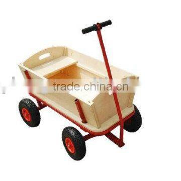 Four-wheel Wooden Tools Cars