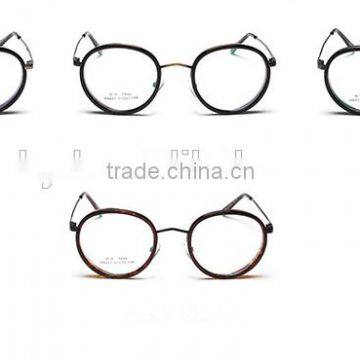 New 2016 Metal Leg Frames Fashionable Retro Glass Frame Flat Lens Can Match Myopia Glasses photo-6