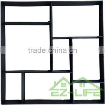 Pathmate Outdoor Decorative DIY Plastic Patio Path Cobblestone Concrete Mold(Black) photo-2