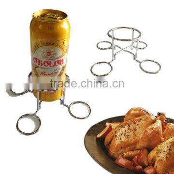 Best of Barbecue Beer-Can Chicken Rack With Drip Pan Non-stick Easy Clean up BBQ Roast Rack photo-2