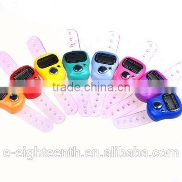 2016 LCD Electronic digital Finger ring Hand Tally Counter free sample