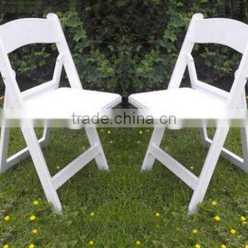 Wedding chair party chair PP white resin folding chair