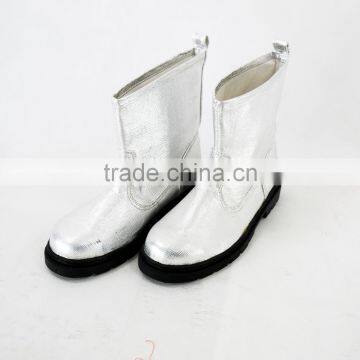 Aluminum Foil Composite Fireproof Fabric Steel Bottom Safety Shoes(Resistant 1000 Degree) photo-2